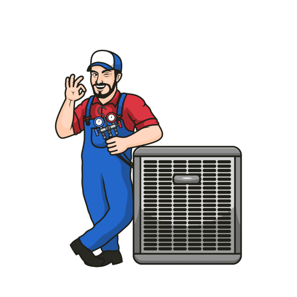 Red and White Professional HVAC Service Business Instagram Post Affordable SEO for HVAC Contractors